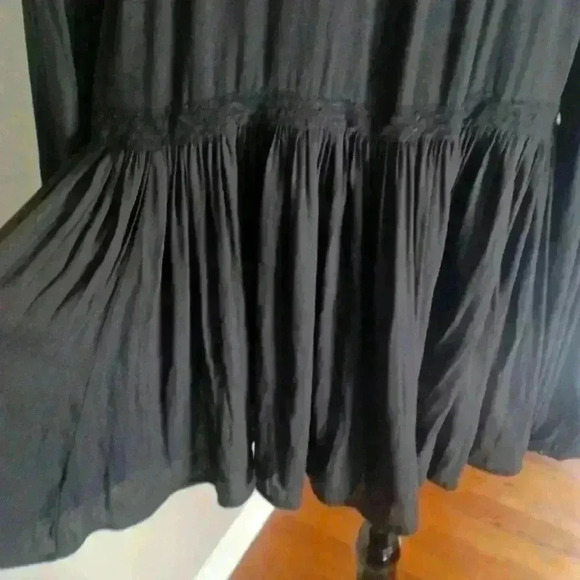 Free People Pebbled Don't Let Go Peasant Top S - Picture 8 of 14